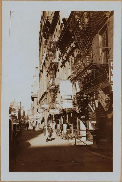 Manhattan: Centre Street - Franklin Street, 1937