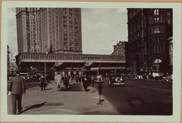 Manhattan: Park Row - Frankfort Street, 1935–1938