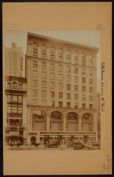 Manhattan: 5th Avenue - 40th Street, 1924