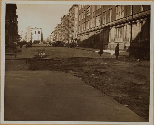 Manhattan: Houston Street (East) - Lewis Street, 1936