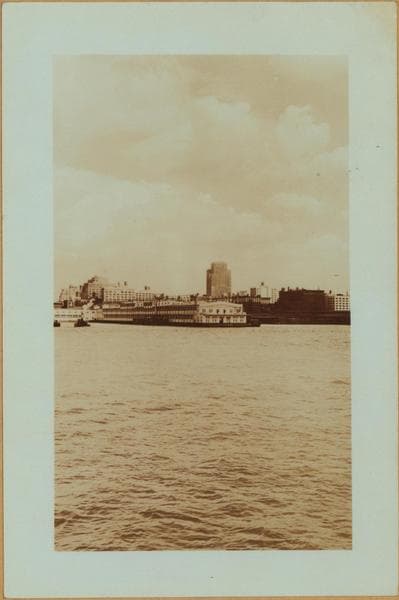 North (Hudson) River - Pier 32 of the North German Lloyd., 1932–1937