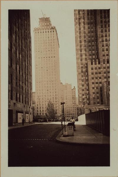 Manhattan: Rockefeller Plaza - 49th Street, 1936