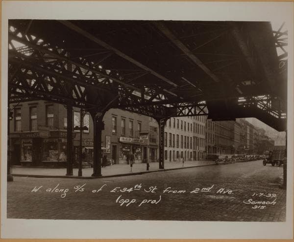 Manhattan: 34th Street (East) - 2nd Avenue, 1939