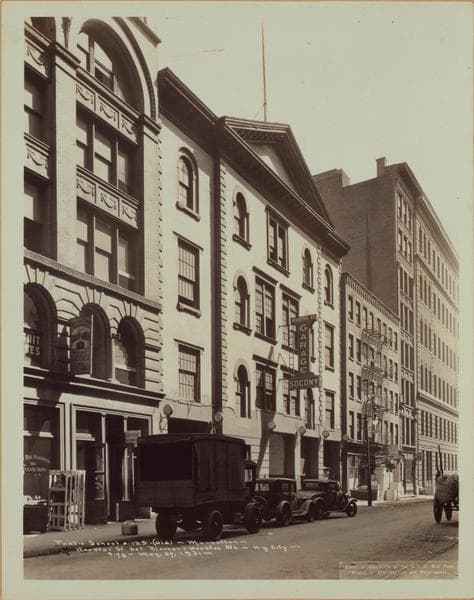 Manhattan: Wooster Street - Houston Street (West), 1931