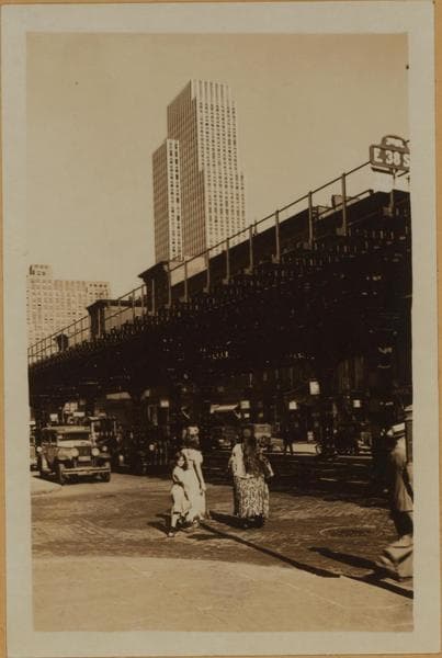 Manhattan: 3rd Avenue - 38th Street, 1933