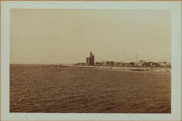Islands - Coney Island beach - [Half-Moon Hotel - Riegelmann boardwalk.], 1936