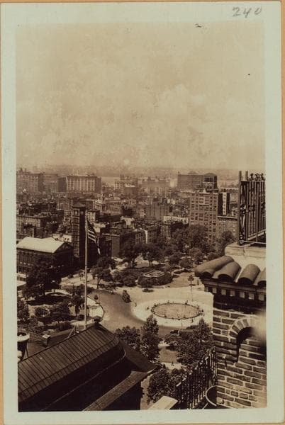 Manhattan: Washington Square - University Place, 1935