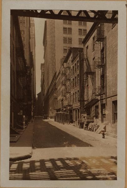 Manhattan: Cedar Street - Pearl Street, 1930