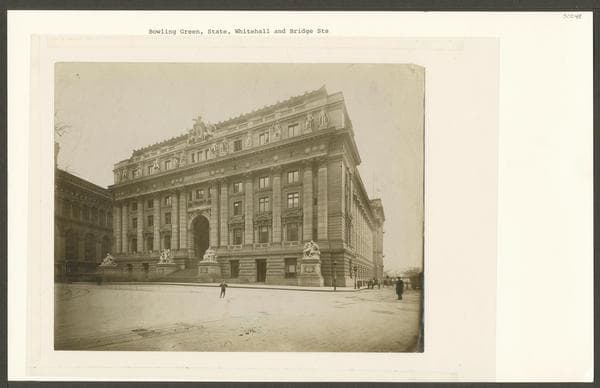 Bowling Green between State Street and Whitehall Street