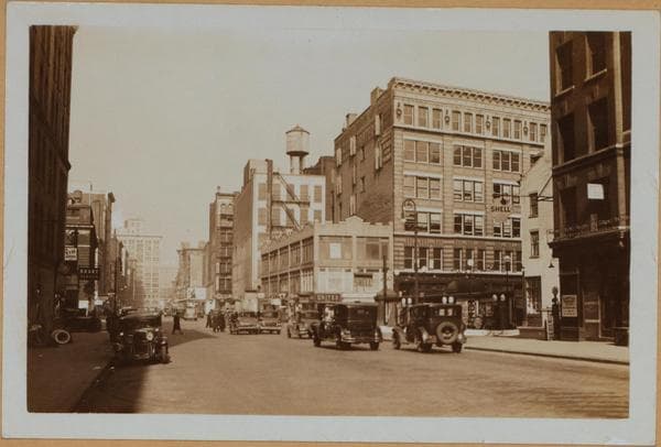 Manhattan: Lafayette Street - Bleecker Street, 1934