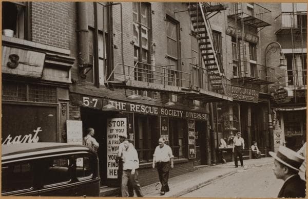 Manhattan: Downing Street - Pell Street, 1927–1930