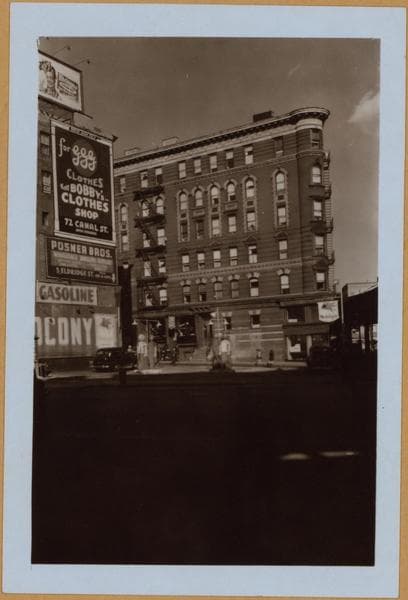 Manhattan: Forsyth Street - Division Street, 1940