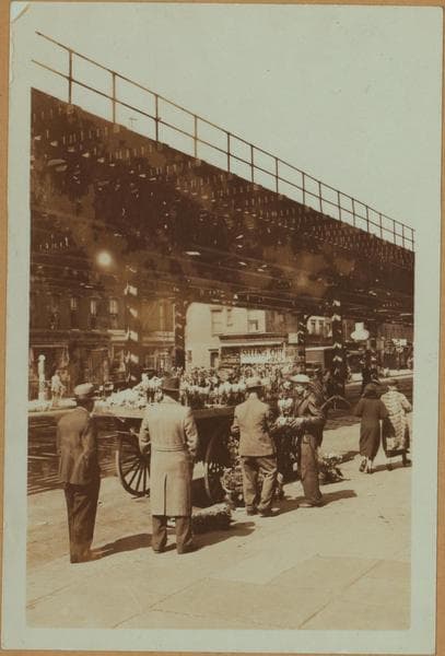 Occupations - Peddlers - Flowers., 1934–1935