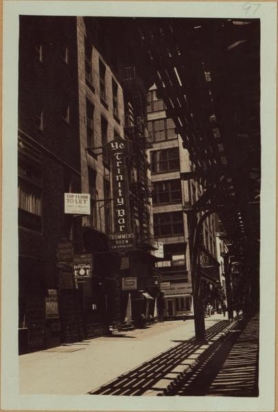 Manhattan: Trinity Place - Cedar Street, 1933–1939