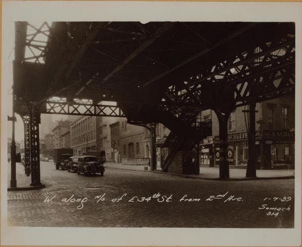 Manhattan: 34th Street (East) - 2nd Avenue, 1939