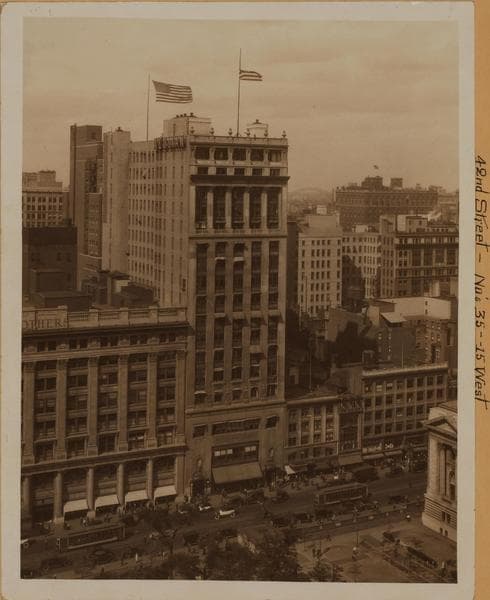 Manhattan: 42nd Street - 6th Avenue, 1921