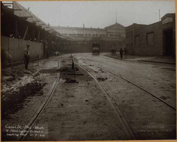 Manhattan: Canal Street - Washington Street, 1922
