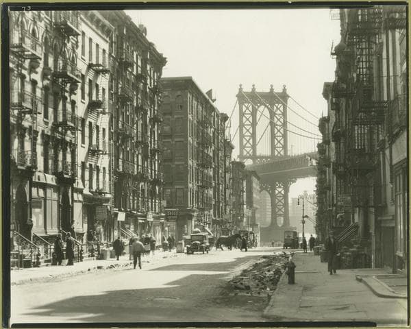 Manhattan: Pike Street - Henry Street., 1936