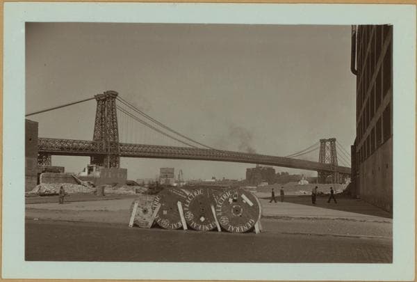 Bridges - Williamsburg Bridge - [East River - Manhattan.], 1939