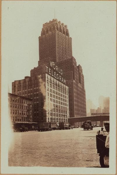 Manhattan: West Street - Park Place, 1932