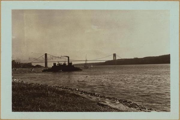 Bridges - George Washington Bridge - [North (Hudson) River.], 1930