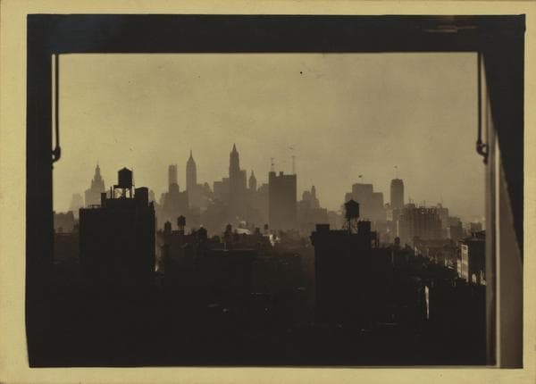 General view - Downtown Manhattan - [View of skyline.], 1930
