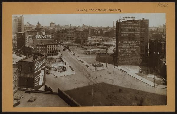 Manhattan: Foley Square - Municipal building., 1916