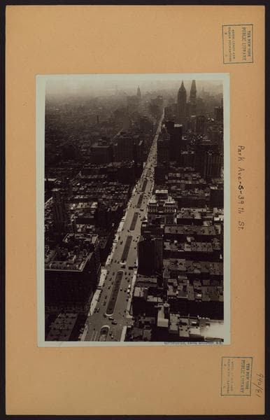 Manhattan: Park Avenue - 39th Street, 1930–1936