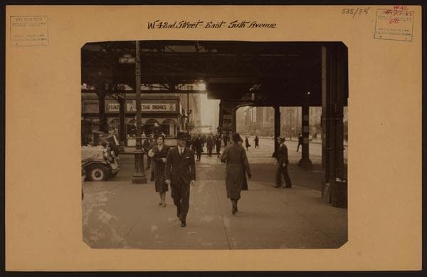 Manhattan: 42nd Street (West) - 6th Avenue, 1933