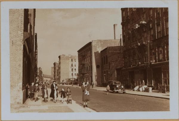 Manhattan: Cherry Street - Scammel Street, 1939
