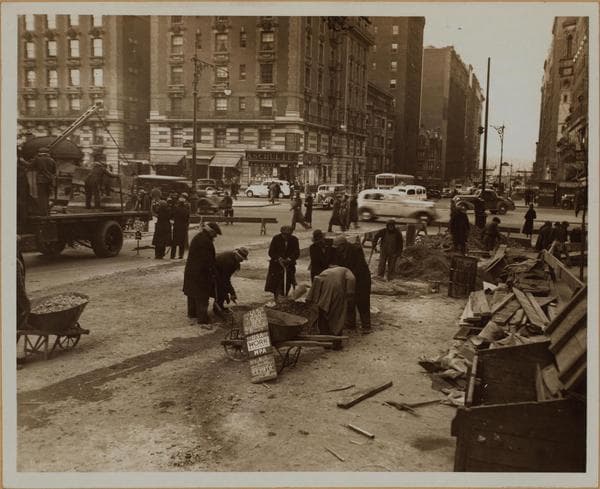 Manhattan: 86th Street (West) - Broadway, 1936