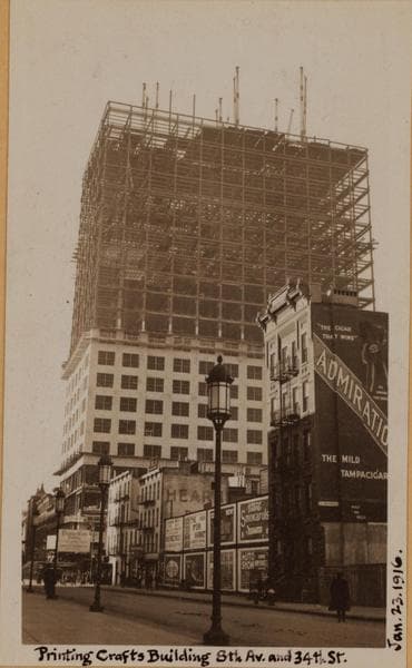 Manhattan: 8th Avenue - 34th Street (West), 1916