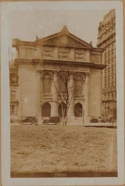Manhattan: Central Park West - 70th Street, 1929