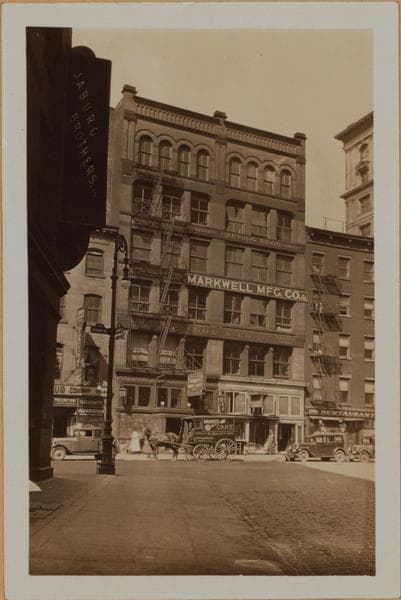 Manhattan: Hudson Street - Harrison Street, 1929