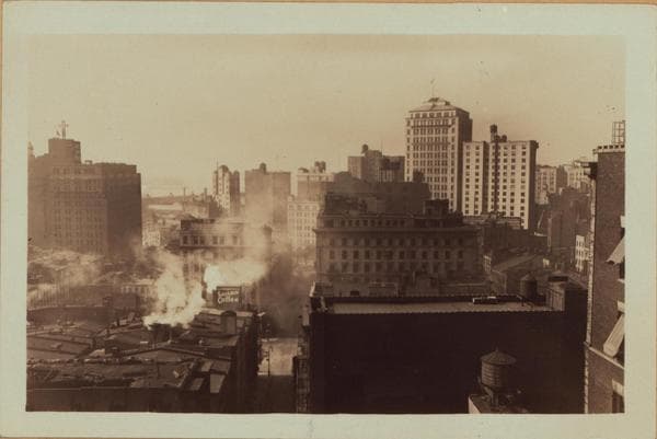 Manhattan: Water Street - Wall Street, 1930