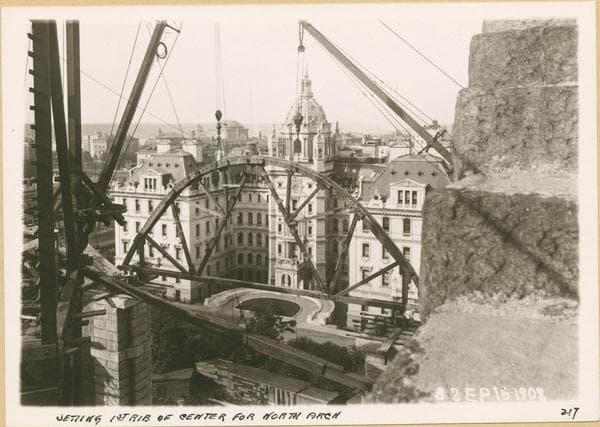 Manhattan: Amsterdam Avenue - Cathedral Parkway, 1908