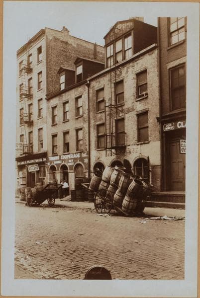 Manhattan: Front Street - Beekman Street, 1936
