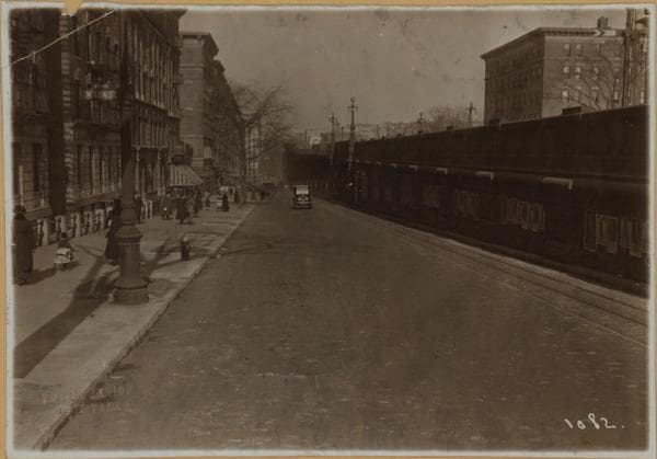 Manhattan: Broadway - 124th Street, 1919