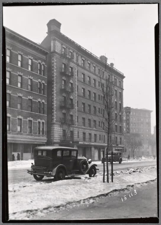 Dewey Square Hotel: W. 117th St. - St. Nicholas Ave., Manhattan, 1936