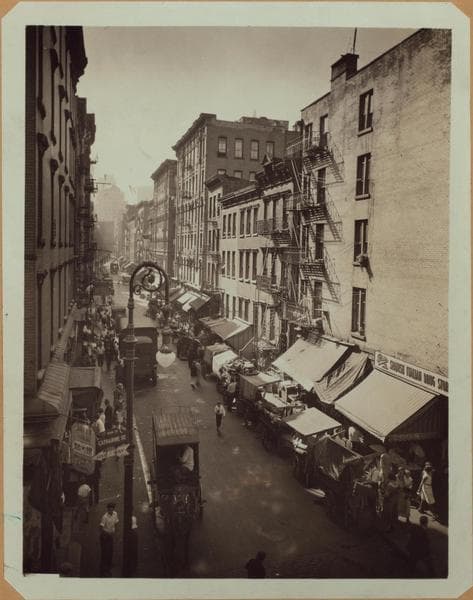 Manhattan: Oak Street - Catherine Street, 1933
