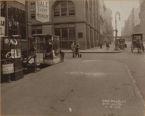 Manhattan: 7th Avenue - 51st Street, 1915