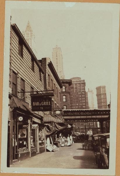 Manhattan: Vesey Street - Greenwich Street, 1914–1934