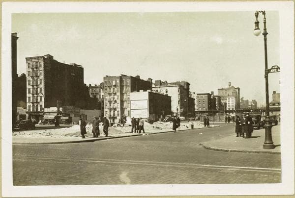 Manhattan: Avenue A - 1st Street, 1935