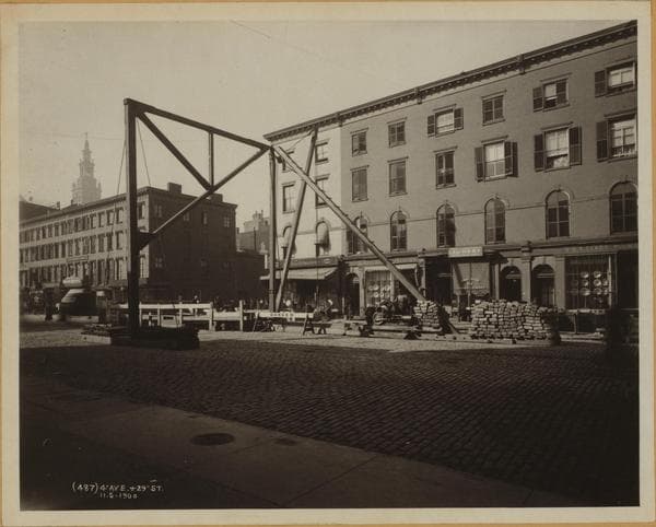 Manhattan: 4th Avenue - 29th Street, 1900