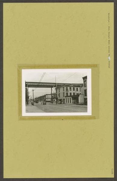 39th Street - Third Avenue looking west, 1940-07-21
