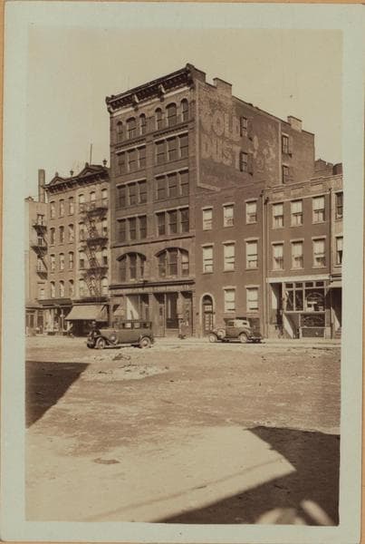 Manhattan: Houston Street (West - Thompson Street, 1932