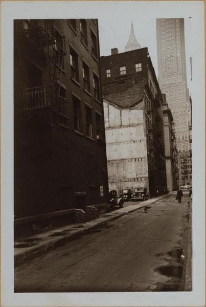 Manhattan: Depeyster Street - South Street, 1938