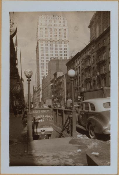Manhattan: Greenwich Street - Trinity Place, 1941