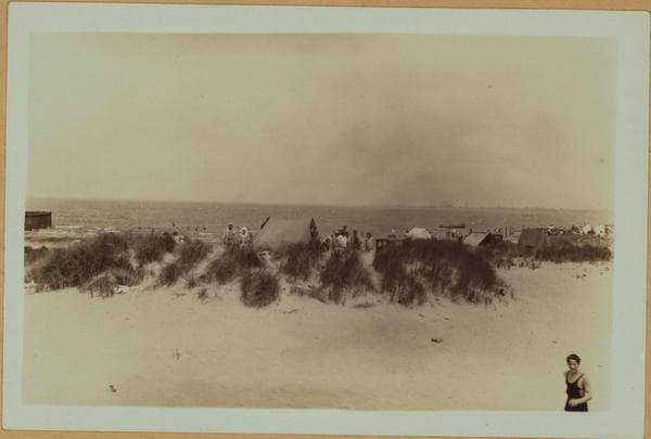Islands - Barren Island - [Sand dunes near Floyd Bennett field - Municipal airport.], 1931