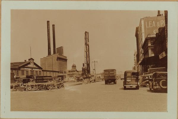 Manhattan: West Street - Franklin Street, 1937